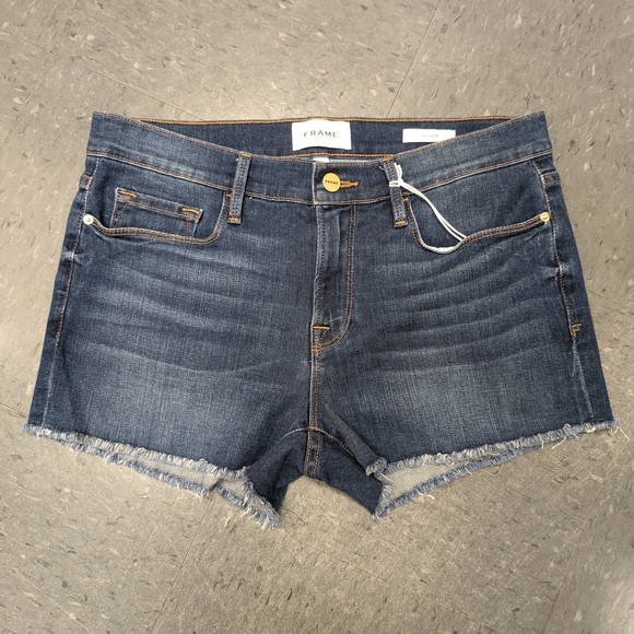 Frame Denim Cutoff JEAN Shorts Size 28 - Picture 1 of 6